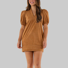 Load image into Gallery viewer, Emily McCarthy Hampton Mini- Brown Sugar Suede
