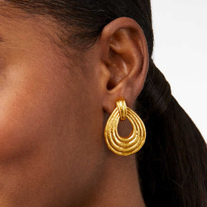 Julie Vos Havana Doorknocker Earrings