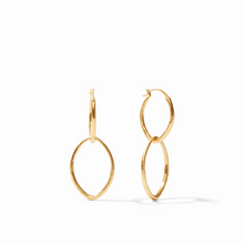 Load image into Gallery viewer, Julie Vos Fleur-de-Lis 2-in-1 Earring
