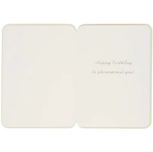 Niquea.D Birthday Card- Outfit With Fur Coat