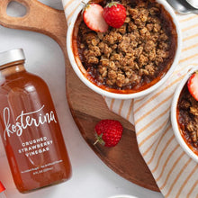 Load image into Gallery viewer, Kosterina Crushed Strawberry Vinegar (8oz)
