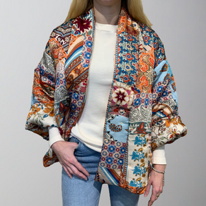 Tolani Idra Jacket-Sangria (Reversible)