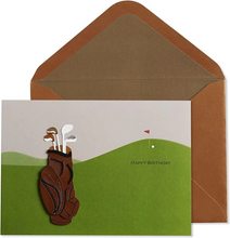 Load image into Gallery viewer, Niquea.D Birthday Card- Golf
