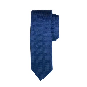 Geoff Nicholson Neckwear-Silk Grenadine-Navy