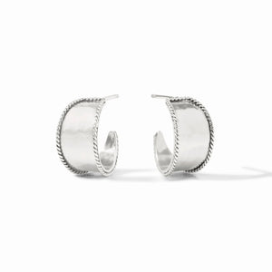 Julie Vos Savoy Hoop-Silver-X Small