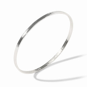 Julie Vos Crescent Bangle-Silver