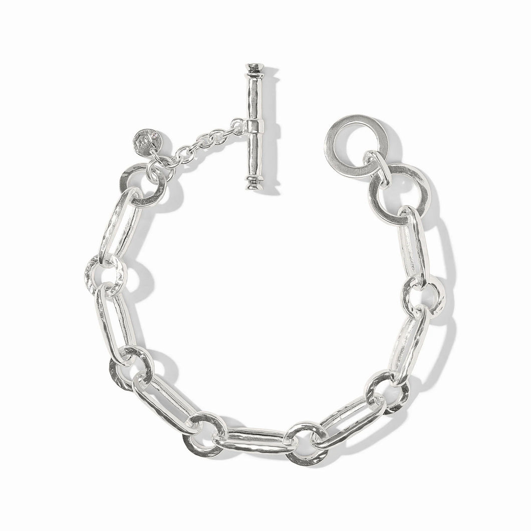Julie Vos Palladio Link Bracelet-Silver
