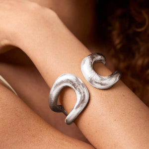 Julie Vos Solara Cuff-Silver