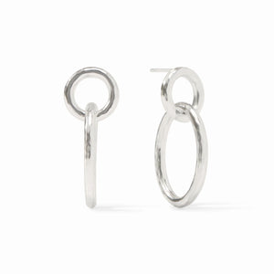 Julie Vos Catalina Link Earring-Silver