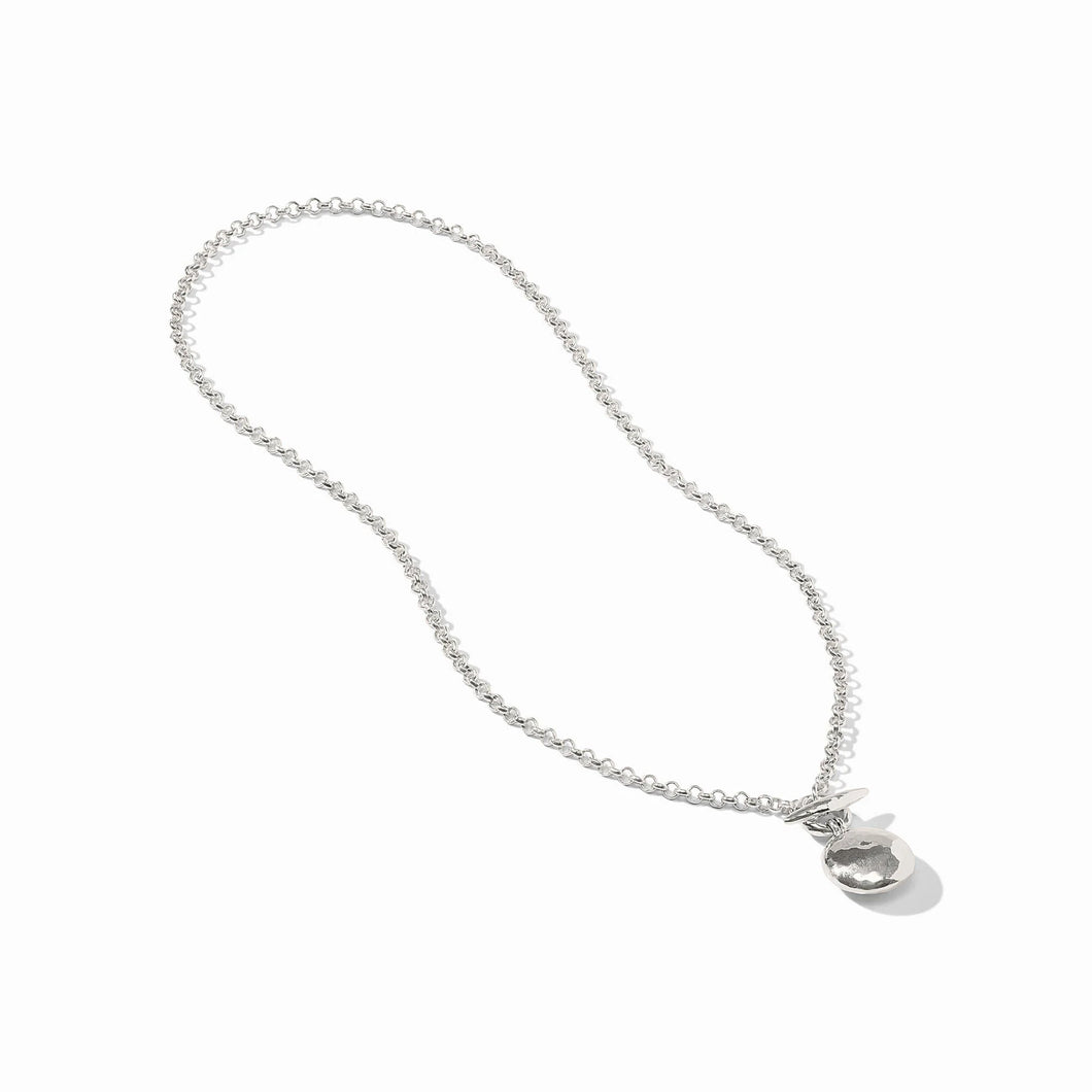 Julie Vos Solara Delicate Necklace-Silver