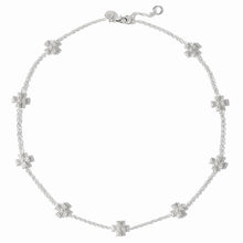 Load image into Gallery viewer, Julie Vos Malta Canterbury Delicate Station Necklace-Silver
