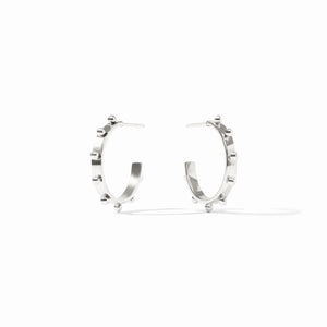 Julie Vos Soho Hoop-Silver-Small