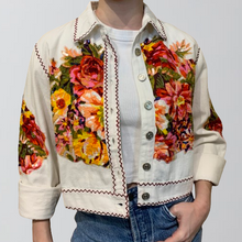 Load image into Gallery viewer, Talisman Matador Jacket- White Floral
