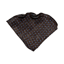 Load image into Gallery viewer, Edward Armah Reversible Pocket Circle- Brown Persian/Mini Neat Print
