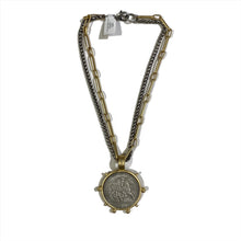 Load image into Gallery viewer, LJ Sonder Hain Coin Necklace

