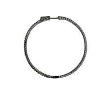 Load image into Gallery viewer, LJ Sonder 2&quot; Inside Out Hoops-Sterling Silver
