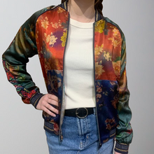 Load image into Gallery viewer, Johnny Was Vintage Bomber Jacket-Reversible
