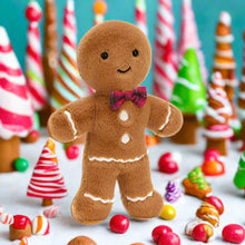 Load image into Gallery viewer, Jellycat Jolly Gingerbread Fred
