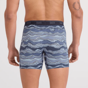 SAXX Quest Quick-Dry Mesh Boxer Brief Fly-Lazy River