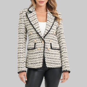 Love Token Georgia Blazer-Black