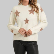 Load image into Gallery viewer, Love Token Skylar Sweater-Cream
