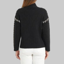 Load image into Gallery viewer, Love Token Spencer Sweater-Black
