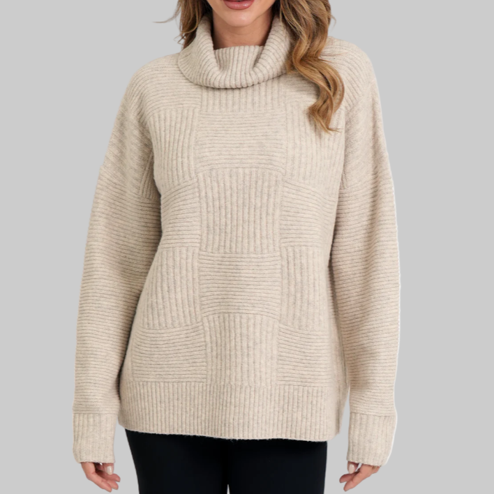 Love Token Emma Sweater-Oatmeal