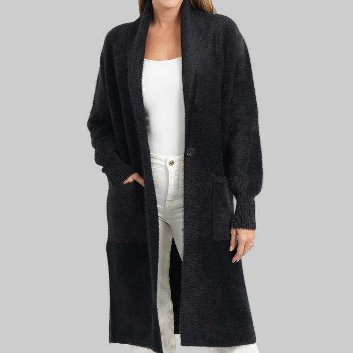Love Token Lauren Cardigan-Black