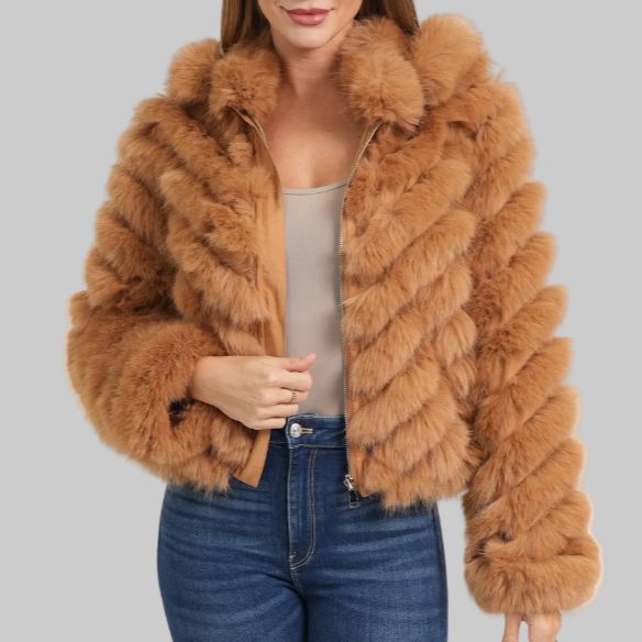 Love Token Ginger Reversible Jacket- Rust