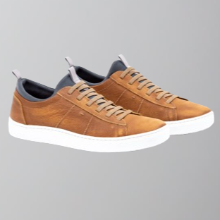 Martin Dingman Cameron Saddle Leather Sneaker-Old Saddle