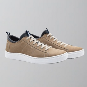 Martin Dingman Cameron Saddle Leather Sneaker-Sand