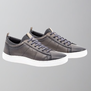 Martin Dingman Cameron Saddle Leather Sneaker-Slate