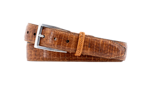 Martin Dingman Beau Leather Belt-Mocha