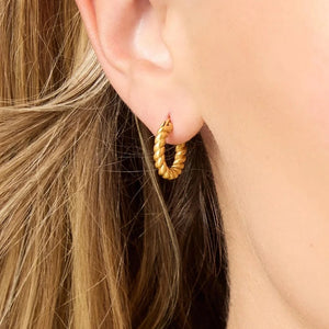 Julie Vos Nassau 2-in-1 Earring-Gold