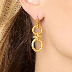 Julie Vos Nassau 2-in-1 Earring-Gold