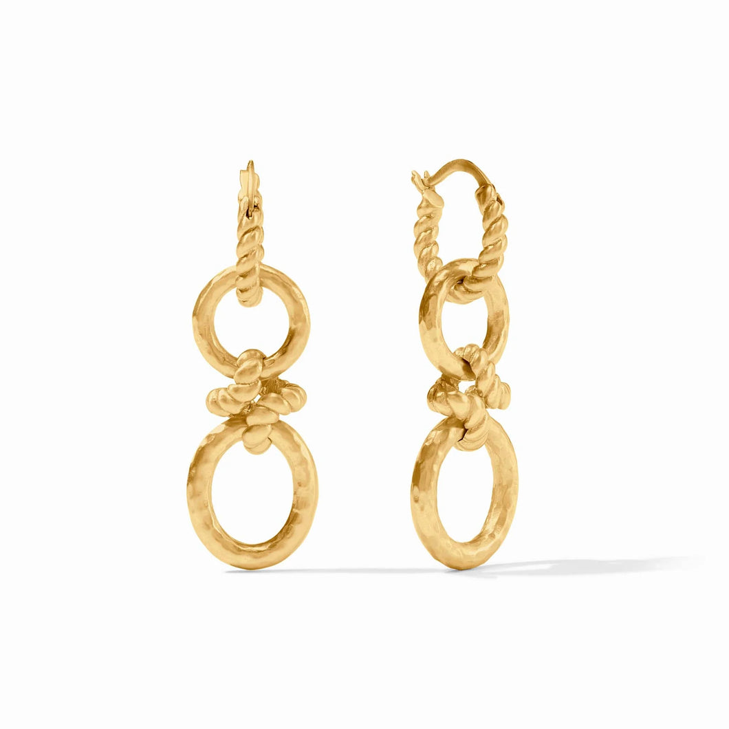 Julie Vos Nassau 2-in-1 Earring-Gold