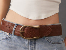 Load image into Gallery viewer, Free People WTF Roseberry Belt-Cognac
