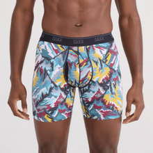 Load image into Gallery viewer, SAXX Quest Quick-Dry Mesh Boxer Brief Fly-Prism Peaks
