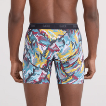 Load image into Gallery viewer, SAXX Quest Quick-Dry Mesh Boxer Brief Fly-Prism Peaks
