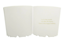 Load image into Gallery viewer, Niquea.D Birthday Card- Die Cut Scotch
