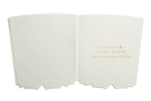 Niquea.D Birthday Card- Die Cut Scotch