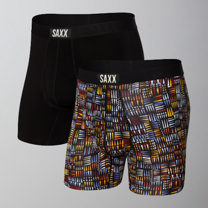 SAXX Ultra Boxer Brief Fly 2 Pack-DGB