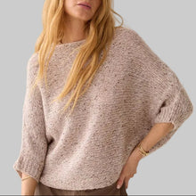 Load image into Gallery viewer, Summum Wrap Knit Sweater-Light Taupe
