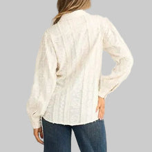 Load image into Gallery viewer, Talisman Flower Child Shirt-Ivory
