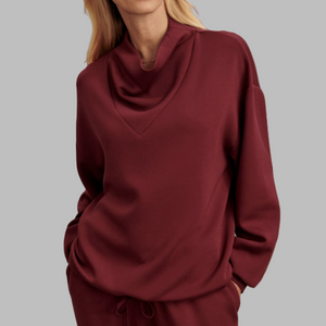 Varley Betsy Sweat- New Maroon