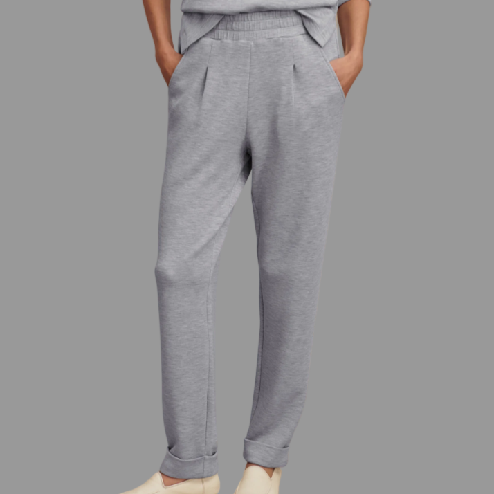 Varley The Rolled Cuff Pant 25-Mid Blue Marl