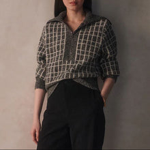 Load image into Gallery viewer, Varley Furley Half Zip Knit-Charcoal Marl
