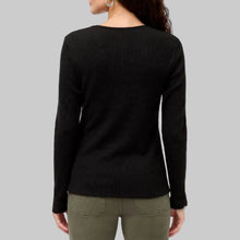 Load image into Gallery viewer, Johnny Was Anya Long Sleeve Thermal-Black
