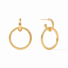 Load image into Gallery viewer, Julie Vos Gold Astor 6-in-1 Charm Earring-Pearl
