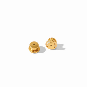 Julie Vos Wave Doorknocker Earring-Gold